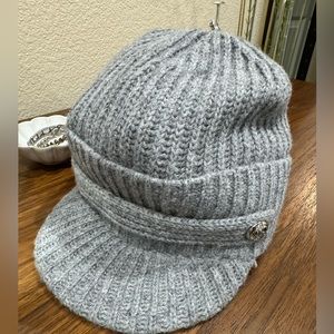 Gray Michael Kors Knit Hat